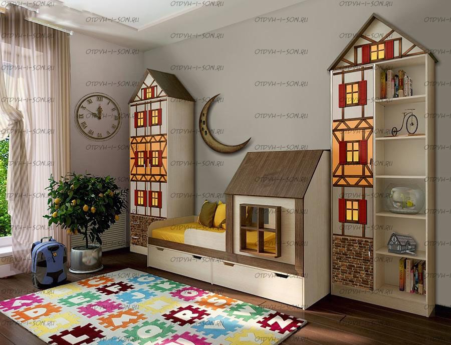 Детская комната Фанки Кидз Домик №3
