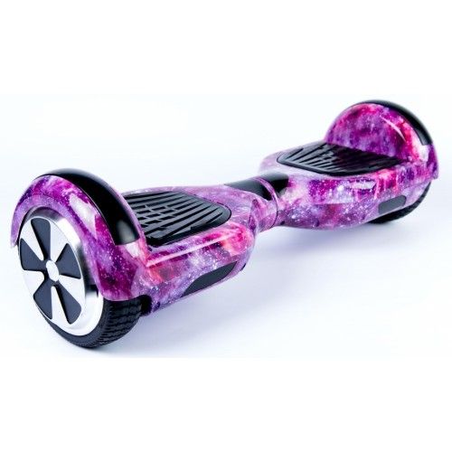 Гироскутер Smart Balance Wheel 6.5 самобаланс Космос Фиолетовый