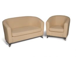Кресло + Диван серии "Карр" 2х местный