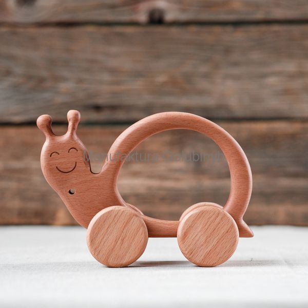 Деревянная игрушка "Улитка"