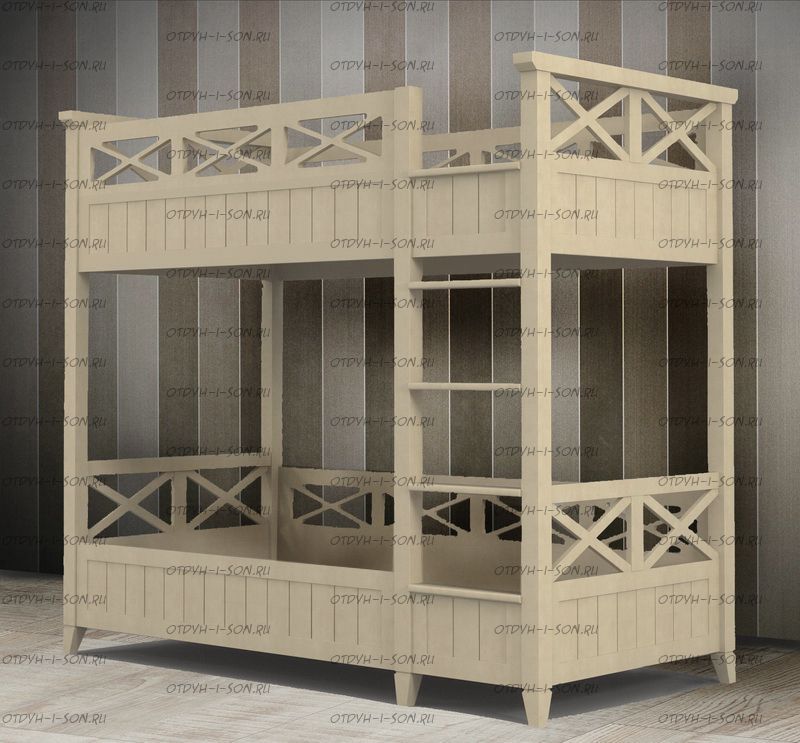 Кровать двухъярусная La Mer Массив №4