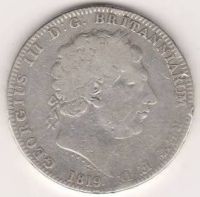 1 крона 1819 г. Англия