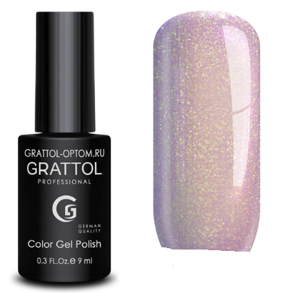 Гель лак Grattol тон №157 Lilac GoldenPearl