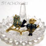 Брошь "Птенчики малышки" (США)