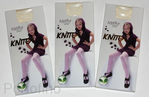 Agatka KNITTEX детские колготки вискоза 100 Den