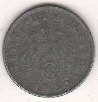 5 пфеннигов 1940 г. G Германия