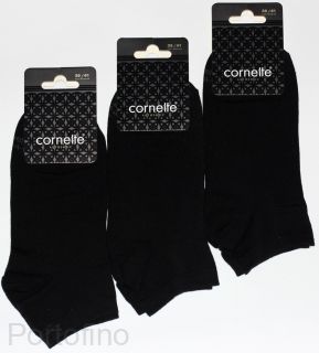 Укороченные носки Cornette черный