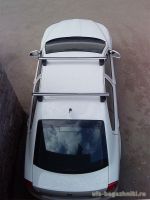 Багажник на крышу Skoda Octavia, Атлант, аэродинамические дуги