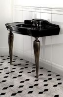 Тумба под раковину Devon&Devon Serenade Ceramic Console metallic 110х57,5 схема 2