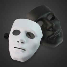 Маска Белая кабуки Jabbawockeez ghost (хип-хоп)