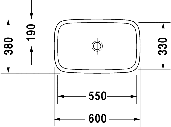 Раковина Duravit DuraStyle 60х38 034960 ФОТО