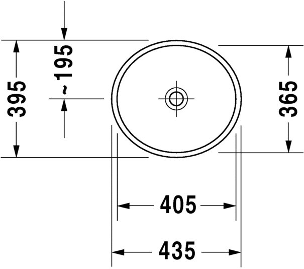 Раковина Duravit Starck 2 43,5х39,5 232144 ФОТО