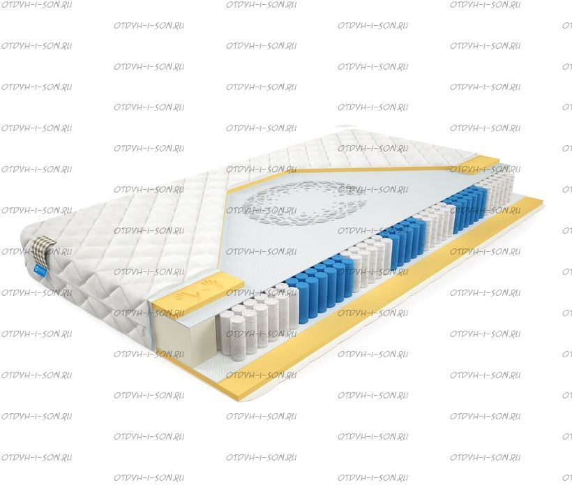 Матрас Effect XL S1000 (многозональный) Mr.Mattress + подушка