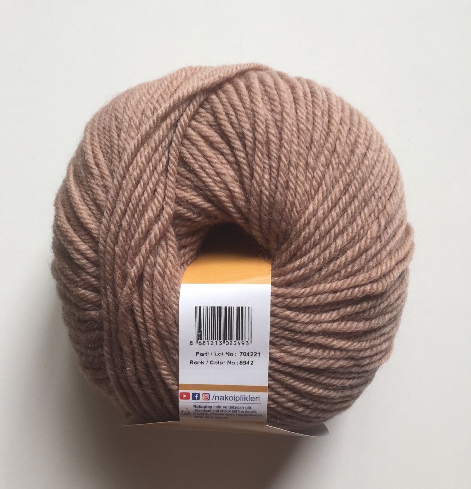 Merino Blend DK (Nako) 6942-какао