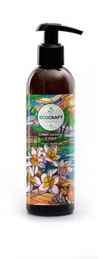 Ecocraft - Гель для душа "Green banana and tiare" Зеленый банан и тиаре 250 мл