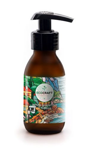 Ecocraft - Гель для умывания для нормальной кожи "White grapefruit and freesia" Белый грейпфрут и фрезия 100 мл