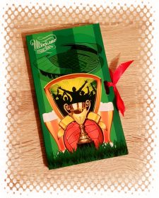 ЧЕМПИОНАТ МИРА ПО ФУТБОЛУ - ШОКОЛАД РУЧНОЙ РАБОТЫ