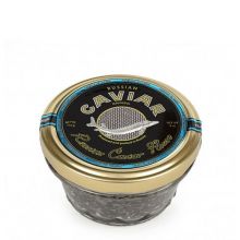 Икра чёрная зернистая осетровая Russian Caviar House Классик Малосол - 113 г (Россия)