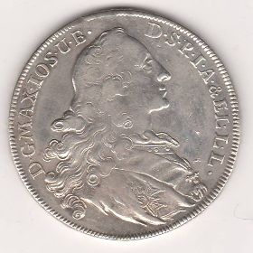 1 талер 1770 г. Бавария