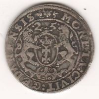 1/4 талера 1625г.Вольный город Данциг