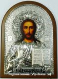 Купить икону Исуса в серебряном окладе интернет-магазин