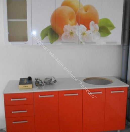 Кухонный гарнитур "Персик" 1.8