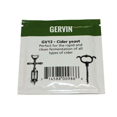 Дрожжи винные Gervin GV13 Cider