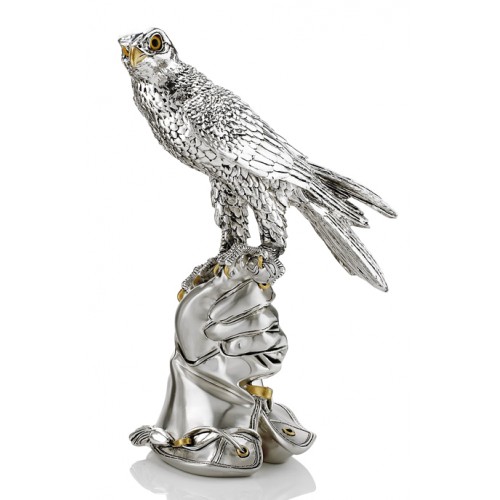Фигурка маленькая "Сокол на перчатке" (Италия, 33 см)