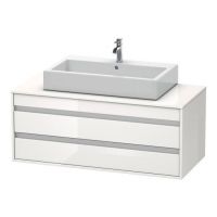 Тумба под раковину Duravit Ketho KT 6656 120x55 схема 2