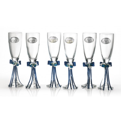 2 свадебных фужера (Италия)