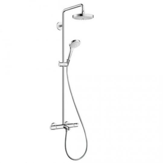 Изображение Душевая стойка с изливом Hansgrohe Croma Select S Showerpipe 180 2jet 27351400