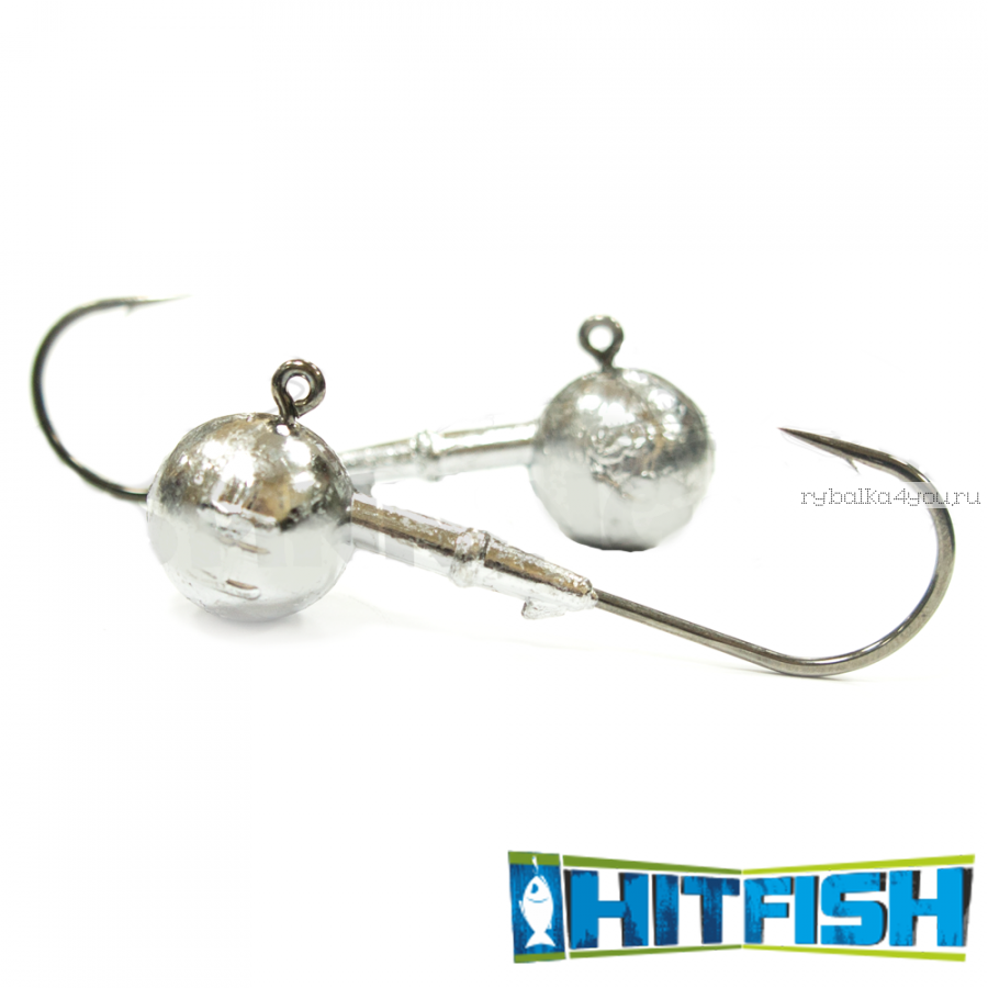 Джиг головка Hitfish Round Jig 90 №12/0 / 22 гр (2шт в уп)