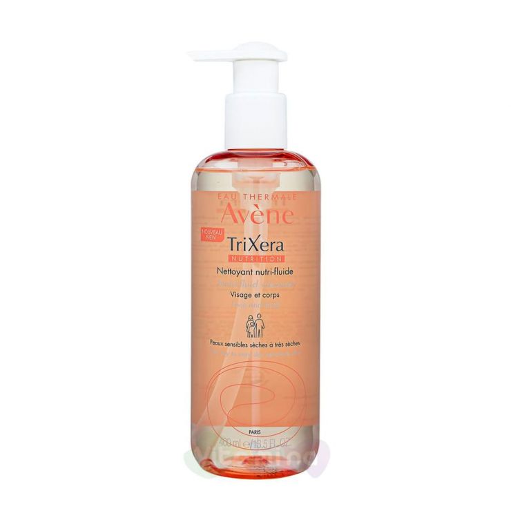 Avene Трикзера Гель легкий питательный очищающий