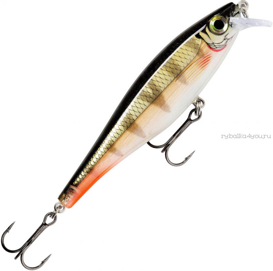 Воблер Rapala BX Minnow BXM10 100 мм / 12 гр / Заглубление: 0,9 - 1,5 м / цвет: RFP