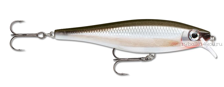 Воблер Rapala BX Minnow BXM10 100 мм / 12 гр / Заглубление: 0,9 - 1,5 м / цвет: S