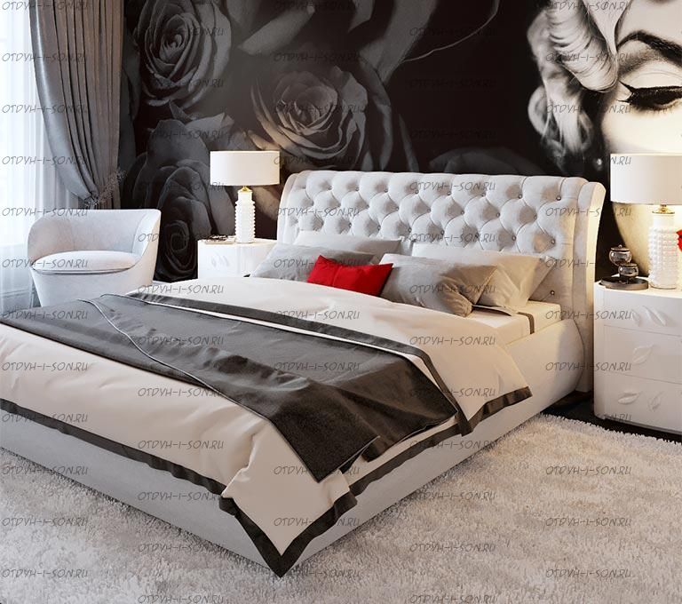 Кровать с подъемным основанием Флорида Perrino 3.0