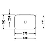 Duravit Happy D.2 Plus 235960, схема