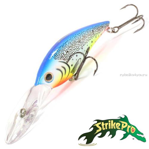 Воблер Strike Pro Classic Shad EG-020F 90 мм / 19 гр / Заглубление: 2 - 3 м / цвет: A141