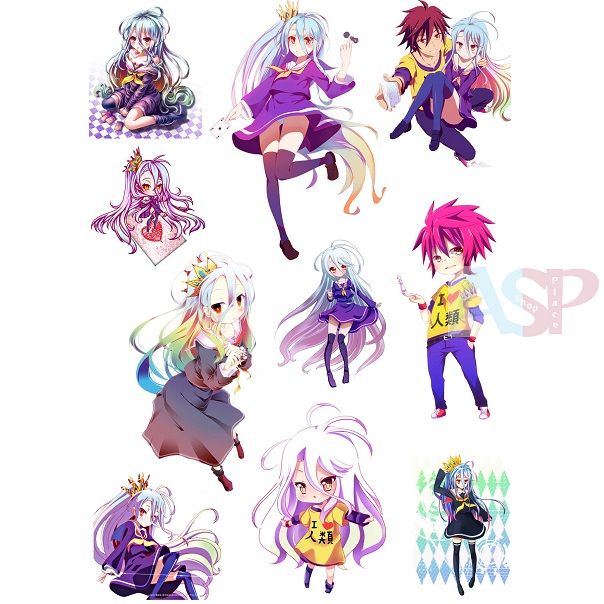 Стикеры No Game No Life