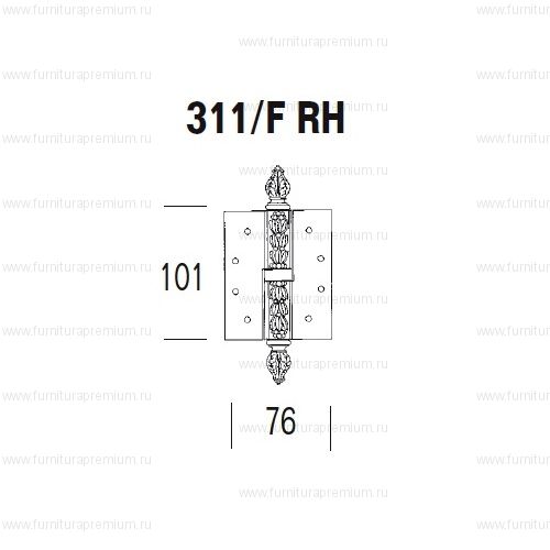 Петля Salice Paolo Galatea 311/F