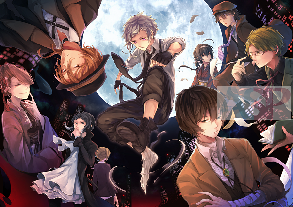 Плакат Bungou Stray Dogs