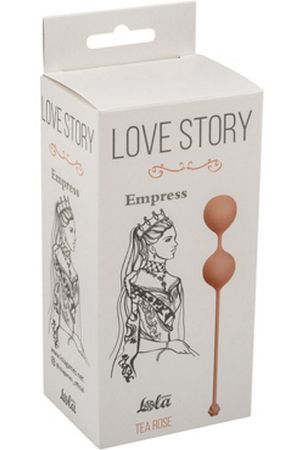 Вагинальные шарики Lola Toys Love Story Empress Tea Rose розовые