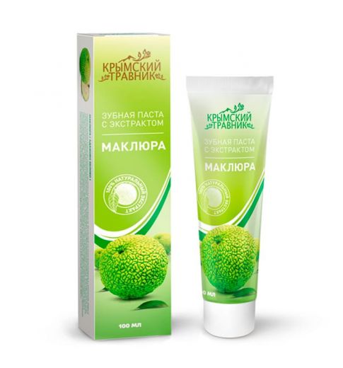 Зубная паста с экстрактом Маклюры, 100 мл