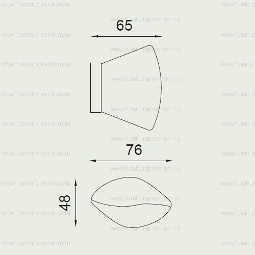 Комплект кноб DND Go GO37 (Martinelli)