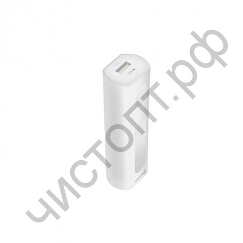 Моб. заряд. устрой. OXION 2200mAh OPB-0222 Compact Design Li-ion 1USB 1A, белый, пластик, индикатор