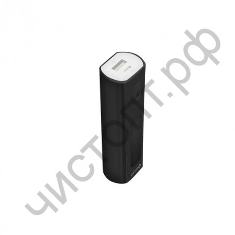 Моб. заряд. устрой. OXION 2200mAh OPB-0222 Compact Design Li-ion 1USB 1A, черный, пластик, индикатор