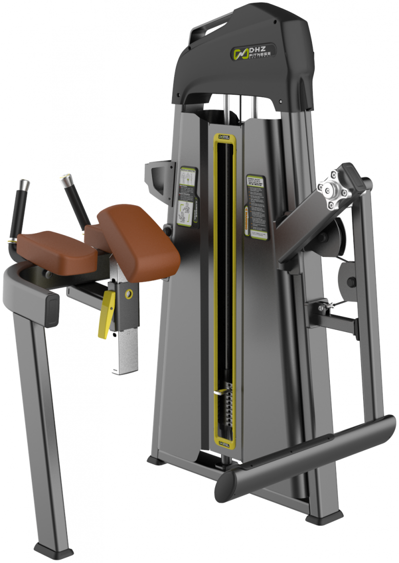 E-1024В Глют-машина. Ягодичные (Glute Isolator). Стек 49 кг.