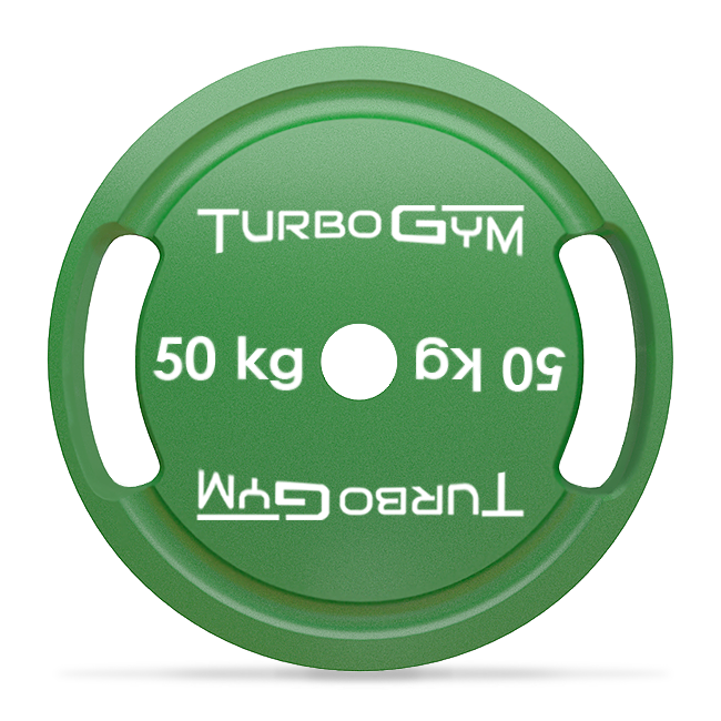 Диск стальной для пауэрлифтинга 50 кг Turbogym