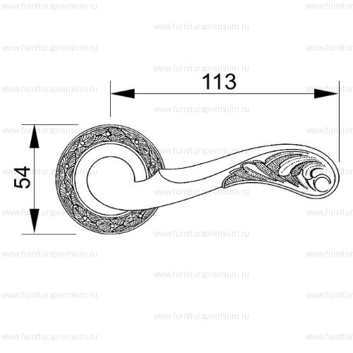 Ручка Mestre 0R6560