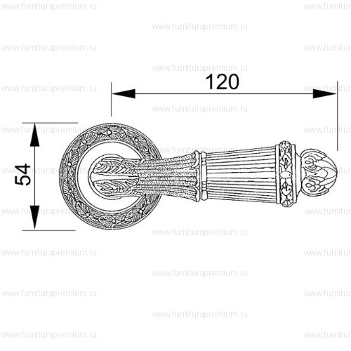 Ручка Mestre 0R7030